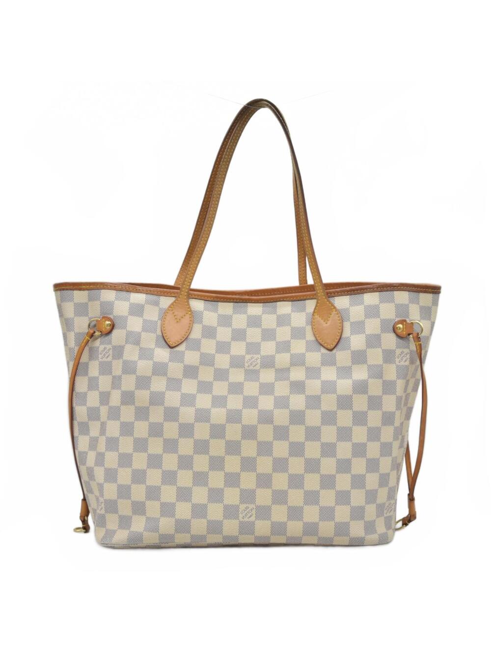 $2130 2014 Louis Vuitton  Damier Azur Neverfull MM AR1134
